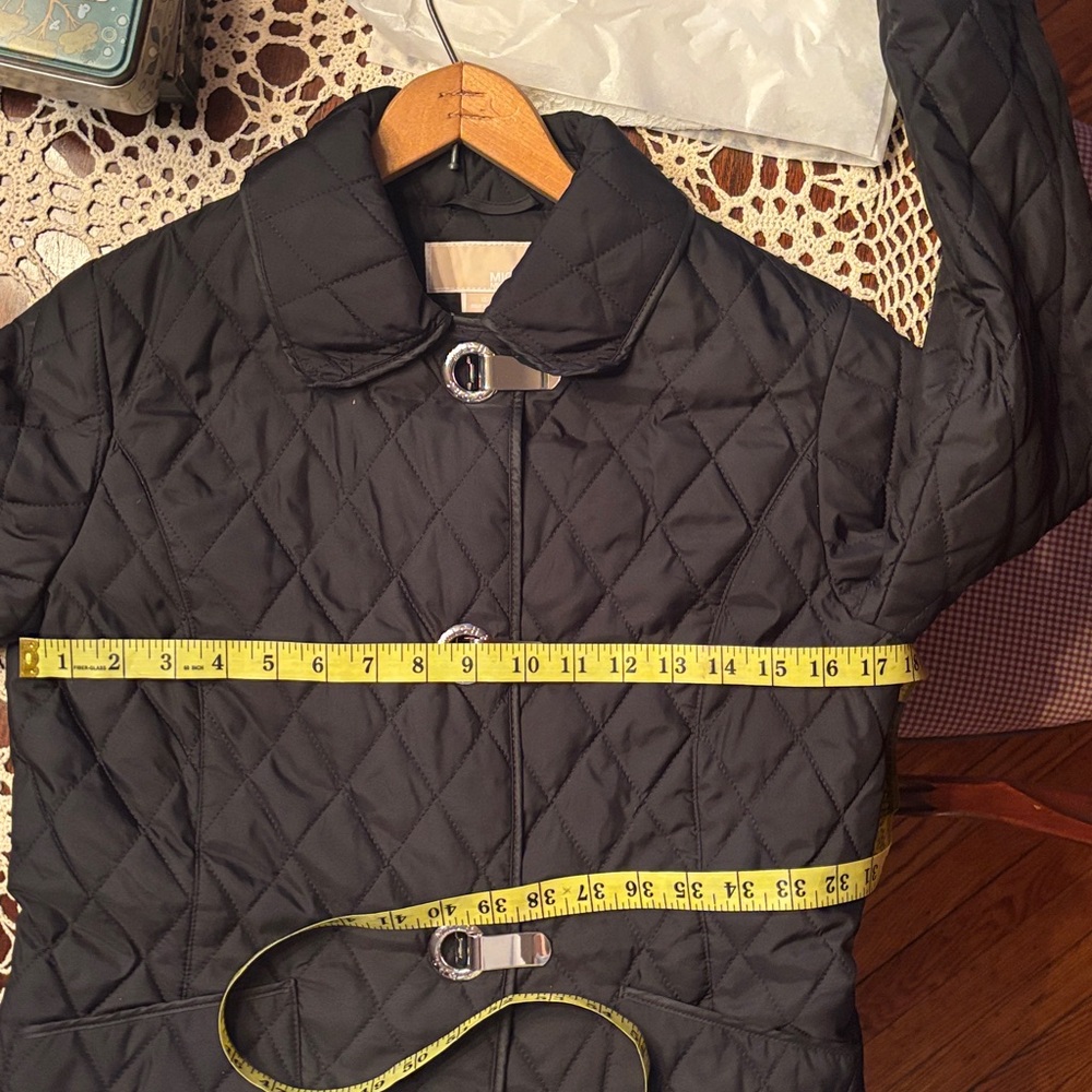 MICHAEL KORS QUILTED JACKET BLACK - Picture 11 of 11